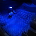 thumbnail image 4 of unbranded 1Par Luces LED Interiores Para Auto Con Instalación Magnética Y Luz Ambiental Color Plateado, 4 of 8