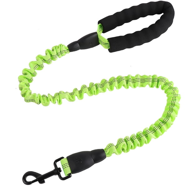 Correa de perro extensible reflectante, correa de perro de entrenamiento Bungee para perros
