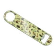 thumbnail image 1 of Land Animals Gorilla Lion Fox Giraffe Pattern Stainless Steel Vinyl Covered Flat Bartender Speed Bar Bottle Opener, 1 of 4