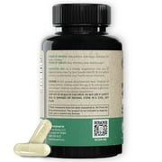 Enliven Panax Ginseng & Ginkgo Biloba Extract Supplement, 60 Capsules, Herbal Support
