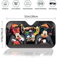 thumbnail image 3 of Cute mouse Windshield Sun Shade - mickey Car Window Shades Front Windshield - Foldable Windshield Sunshade, Block Uv Rays, Protect and Cool Vehicle Interiors-51.2"L x 27.5"W, 3 of 7