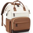 thumbnail image 1 of Laptop Backpack for Women, 15.6 Inch Work Business Backpacks Purse with USB Port, Large Capacity Nurse Bag College Bookbag for School, Waterproof Casual Daypack for Travel, 1 of 5