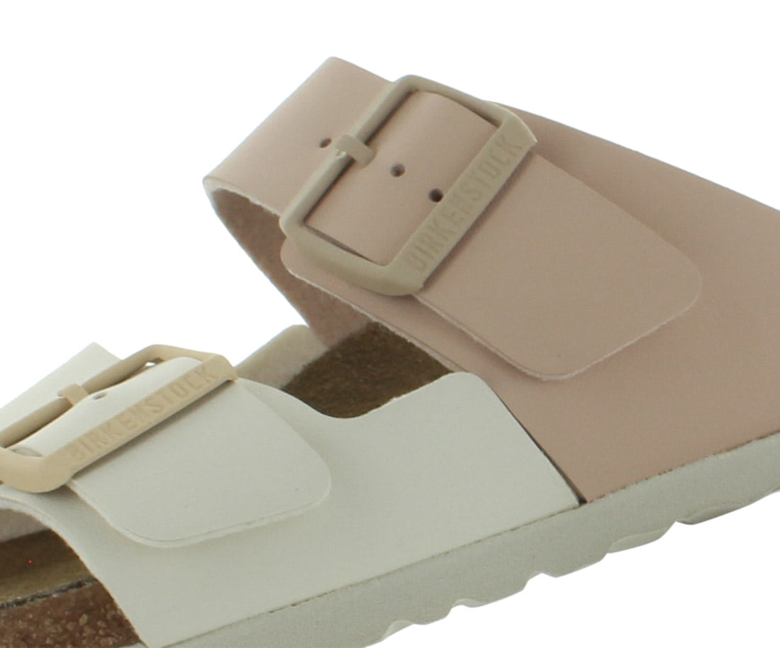 Birkenstock Arizona Split Narrow Unisex Shoes Size 5, Color: Eggshell/New Beige