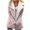 Pink, variant on Lovskoo 2024 Womens Fleece Winter Jackets Plush Lapel Button Slim Thickened Windproof Fuzzy Jackets Warm Furry Blazer Faux Fur Sherpa Coat Pink