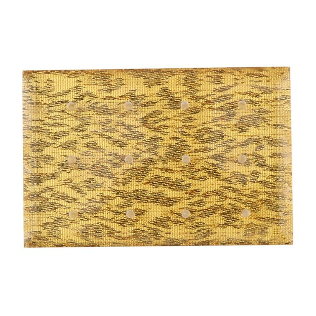 Tachiuwa High Quality Rectangle Acrylic Holder Stand Display Storage Organizer for 12 Nails - Gold