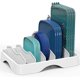 thumbnail image 1 of Plehouseware Food Container Lid Organizer, Adjustable Dividers 27 Cm Lids Storage, White Large - 13.25' X 10.5', 1 of 1