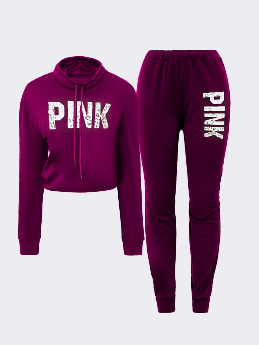 Victoria secret pink hotsell sweatsuit plus size