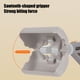 thumbnail image 5 of Recogedor de excrementos de perro para paseos al aire libre, accesorios para recoger excrementos de perro, estructura metálica resistente, plegable y portátil, ideal para cachorros grandes,, 5 of 9