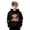 Swt 41# Black, variant on WAYUTE Sweatshirts for Girls Cute Cow Print Hooded Sweatshirt for Boys Soft Casual Pullover with Pocket