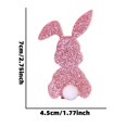 thumbnail image 3 of Fiudx Pinza para El Pelo con Lazo, Lentejuelas Brillantes, Forma Clásica, Ideal para Decorar Fiestas de Pascua, Ideal para Accesorios y Regalos, Tamaño Mediano (7 X 4,5 Cm)., 3 of 6
