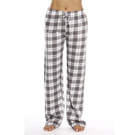 

Lumento Women s Comfy Pajama Buffalo Plaid Lounge Pants Elastic Waist PJ Bottoms Gray 2XL