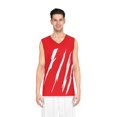thumbnail image 3 of Effete Feline Claw Marks Scratch Basketball Jersey (AOP), 3 of 6