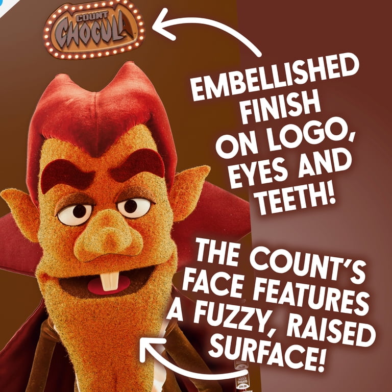 Jim Henson's Count Chocula with Monster Marshmallows Cereal, Fuzzy