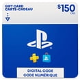 thumbnail image 1 of Sony Playstation $150 Gift Card (Code Numérique), 1 of 4
