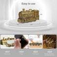 thumbnail image 5 of 300ml Train Aromatherapy Diffuser - Ultrasonic Humidifier with Remote Control, 2 Light & Mist Modes, Auto Shut-Off, Ideal for Bedroom, Office & Hotel, 5 of 5