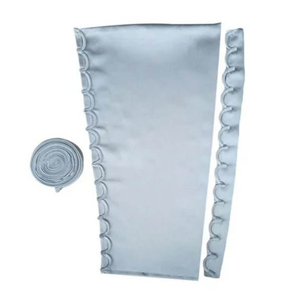 RUISINERY Bridal Gowns Corset Back Kits with 4Meter Satined Tie Shield Cloth for Wedding Dress Zipper Replacement Dress Laceup Set