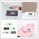 thumbnail image 2 of 5 uds llavero relojes llavero portátil relojes digitales reloj colgante luminoso, 2 of 8