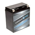 thumbnail image 1 of Rechargeable YTX20CH-BS Chrome Pro Batterie de Sport Haute Performance - Remplacement pour Motomarine, 1 of 4