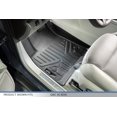 thumbnail image 4 of MAXLINER Floor Mats 3 Rows and Cargo Liner Behind 2nd Row Set Black for 2017-2021 GMC Acadia with 2nd Row Bench Seat, 4 of 4