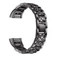thumbnail image 1 of Stainlees Steep Soild Correa de reloj de pulsera con diamantes de imitación Kit de reparación de correa de reloj Reemplazo para Fitbit Charge 2 Advancent PJ7465-01, 1 of 2