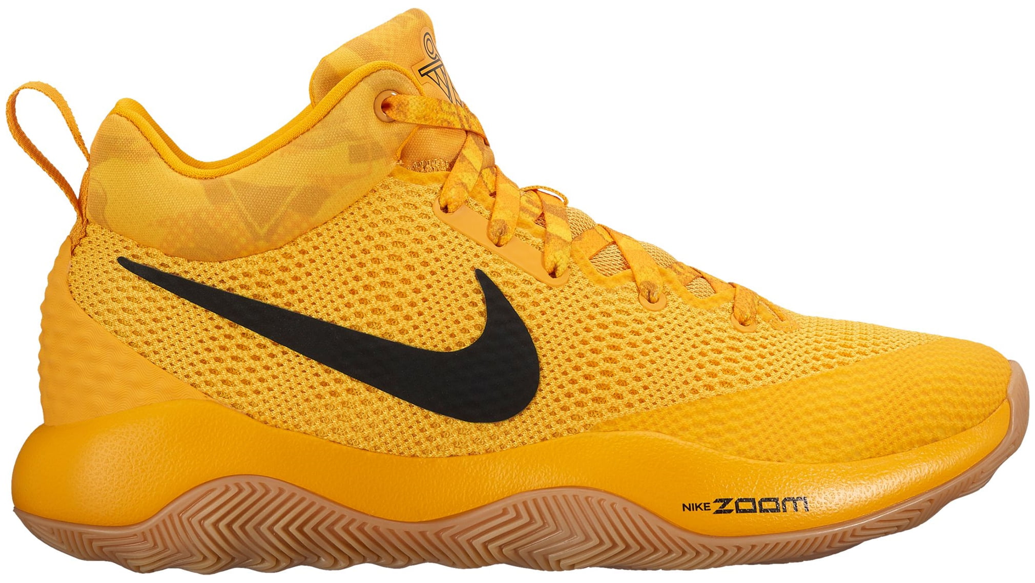 Nike Men's Zoom Rev 2017 Basketball Shoes - Yellow/Black 8.5 - Walmart.com