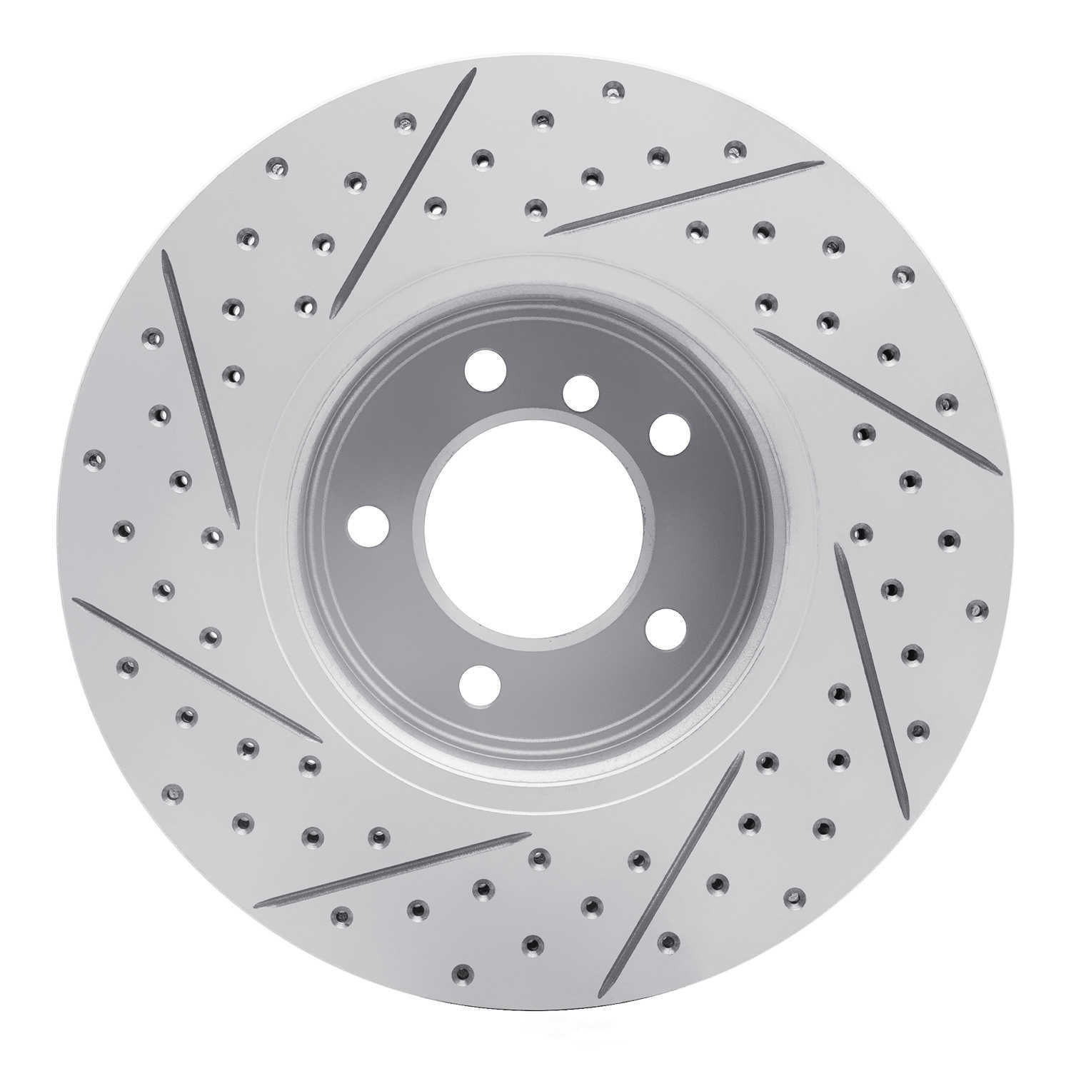 Dynamic Friction Company 830-31062R DFC Geoperformance Rotor - Drilled and Slotted