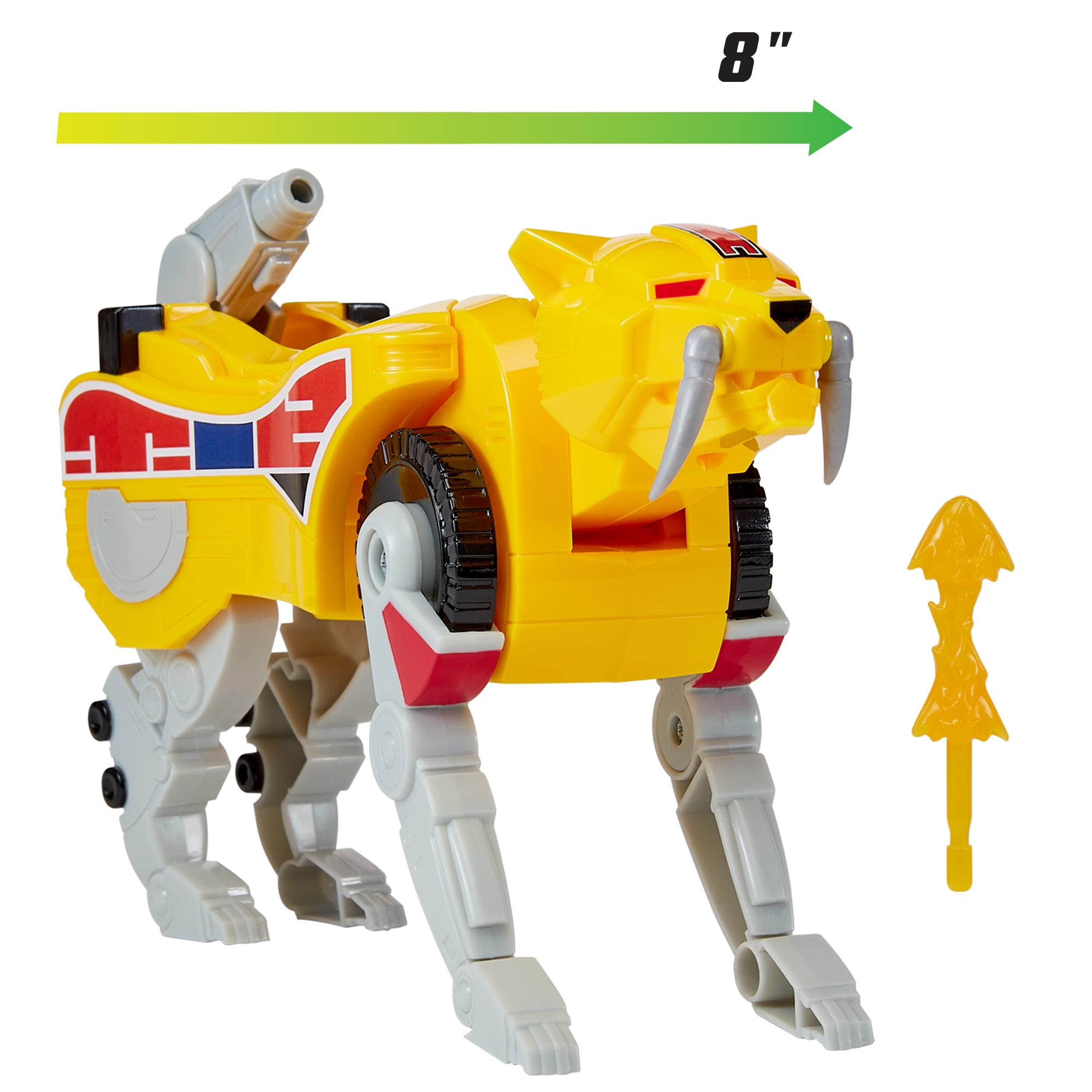 Mighty Morphin Power Rangers: Re-Ignition - Sabertooth Tiger Combinable Dinozord for kids 4+ by Playmates Toys