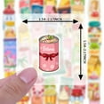 thumbnail image 6 of 35pcs-50pcs Cute Stickers Food Carton Stickers Snack Stickers for Laptops Notebooks Suitcases, 6 of 9