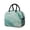 Black, variant on Insulated Lunch Bag for Women, Floral Print Oxford Fabric Lunch Box, Leakproof Thermal Cooler Tote for Work, School & Picnic, Turquoise Marble Pattern