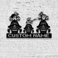 thumbnail image 4 of Craftnamesign Custom Family Snowmobile Metal Sign LED Light, Snowmobile Sign, Snowmobile Wall Decor, 4 of 5