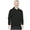 Black, variant on Men's Light Polar Fleece Hoodie long Sleeve Pullover #3729