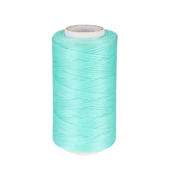 Uxcell Sewing Stitching Waxed Thread Cord Leather Aquamarine 1pcs