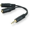 Speaker and Headphone Splitter, 6-inch