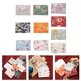 20Pcs Retro Floral Envelopes Folding Paper Envelope For Wedding ...