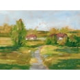 thumbnail image 2 of Harper, Ethan 14x12 Gold Ornate Wood Framed with Double Matting Museum Art Print Titled - Rural English Cottage II, 2 of 4