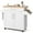 White, variant on Giantex Kitchen Island Cart with Storage Cabinet on Wheels, Spice Rack Towel Rack & Drawer, Gray