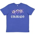thumbnail image 3 of Inktastic Colorado Columbine Flowers Youth T-Shirt, 3 of 5