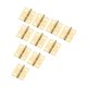 thumbnail image 2 of 20pcs 18 * 16mm Cocina de la cocina puerta bisagras accesorios de muebles 5 agujeros Gold Cajas bisagras for cajas de accesorios de muebles, 2 of 6