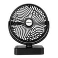 thumbnail image 2 of SkyGenius 7 inch Camping Fan with LED Lights USB Rechargeable Mini Desk Fan 4400mAh Battery Operated, 2 of 8