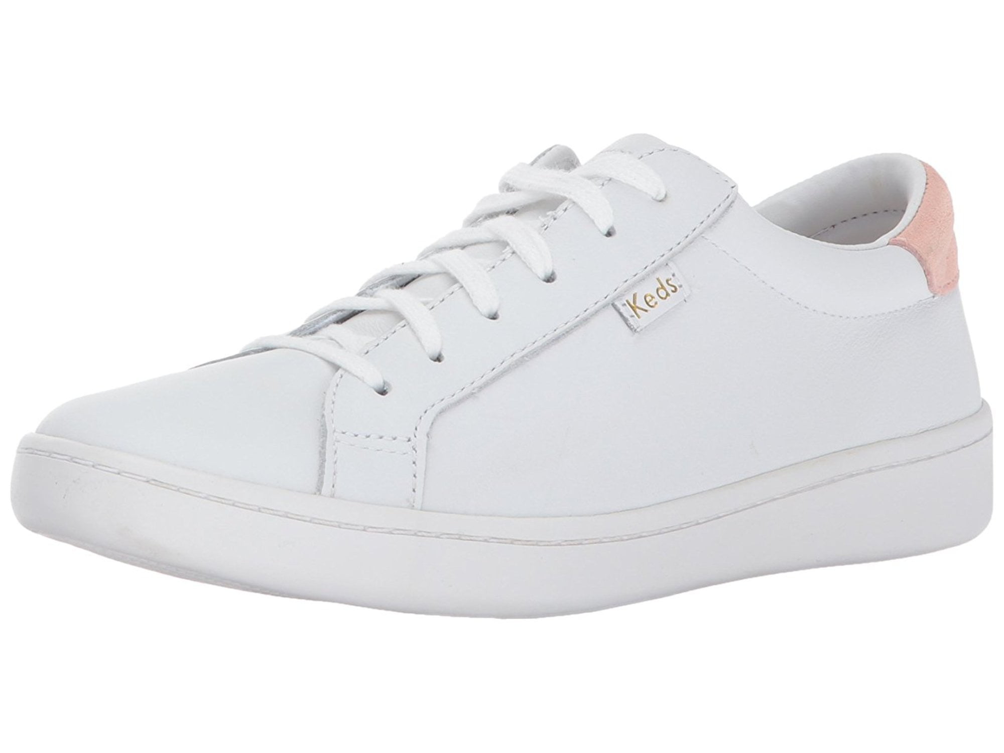 Keds Women's Ace Leather Shoe in White 