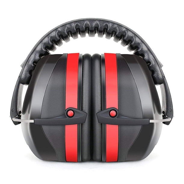 Protectores auditivos, Protectores auditivos plegables Snr 35db Protectores Montados en la cabeza A prueba de ruido Insonorización Orejeras Seguridad auditiva Adulto Kearding EL013312-01