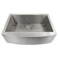 thumbnail image 3 of Zline Kitchen and Bath ZLINE Farmhouse Single Bowl Sink in Stainless Steel with Bottom Grid, 3 of 7