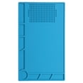 thumbnail image 2 of Insulation Silicone Mat, Soldering Pad Silicone Repair Mat Table Repairing Mat Soldering Heat Insulated Pad Silicone Dab Mat  For Welding For Table Mat ANGGREK S-120B, 2 of 8
