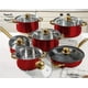thumbnail image 1 of Juego de utensilios para cocinar 12 Pzas Acero Inoxidable Color Rojo, 1 of 5