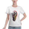 thumbnail image 1 of T-Shirt Basique à Manches Courtes pour Femmes Demon Slayer Tomioka Yiyong, 1 of 6