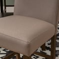 thumbnail image 4 of Powell Thewlis 25" Backless Farmhouse Counter Stools, Set of 2, Brown/Tan, 4 of 13