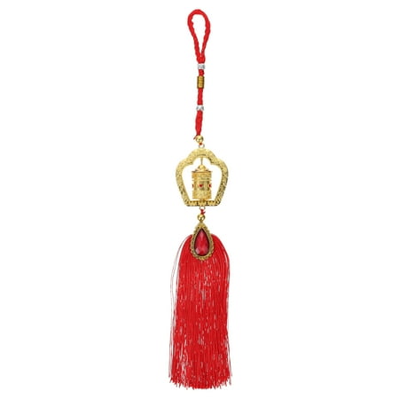 

Buddhist Prayer Wheel Car Pendant Hanging Prayer Wheel for Car Religious Prayer Wheel Decor