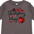 thumbnail image 4 of Inktastic Ladybug Hugs with Cute Ladybug and Flowers Boys or Girls Long Sleeve Toddler T-Shirt, 4 of 5