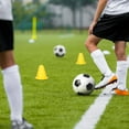 thumbnail image 4 of Pretyzoom 1Set Lightweight Portable Plastic Cones for Sports Training Obstacle Course and Agility Drills, 4 of 5