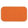 Incom Mfg Floor Tape,Orange,2x3.5in,Rectangle,PK50 RR250AM